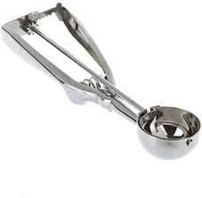 ChillServe Stainless Steel Ice Cream Scooper – Easy Grip, Non-Stick Spoon for Hard & Soft Frozen Desserts
