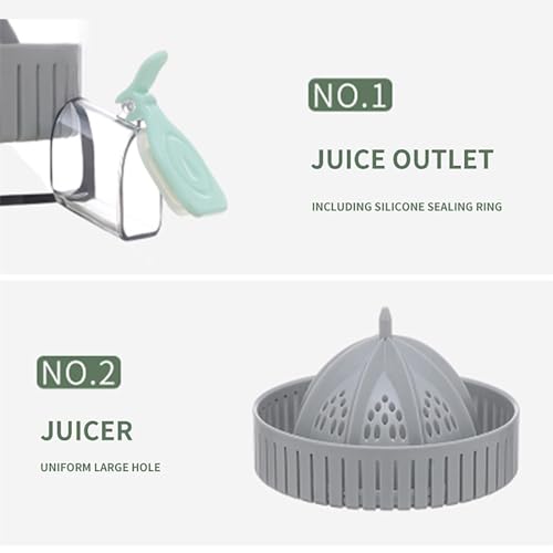 JuiceGo Portable Electric Citrus Juicer – Cordless, USB Rechargeable Lemon & Fruit Squeezer (Travel-Friendly)