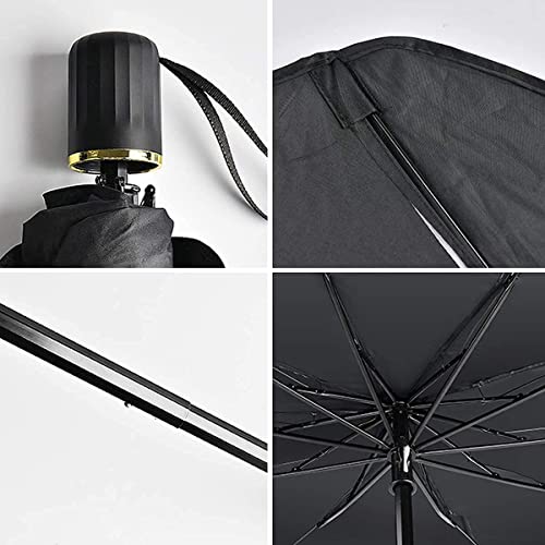AutoGuard 3-Fold Car Windshield Sunshade Umbrella – Foldable, UV Block, Universal Fit