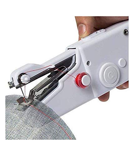 HandyStitch Mini Electric Handheld Sewing Machine – Portable Cordless DIY Stitcher for Quick Repairs & Needlework