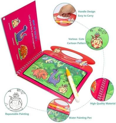 Hello Kitty Magic Water Book – Reusable Water Painting & Doodle Pad For Kids