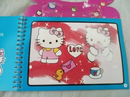 Hello Kitty Magic Water Book – Reusable Water Painting & Doodle Pad For Kids