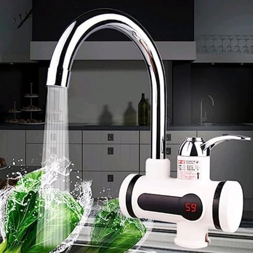 StreamPro Instant Water Heater Faucet – Digital Hot & Cold Mixer Tap for Kitchen & Bathroom