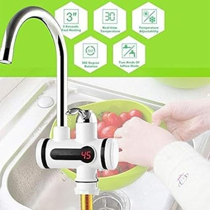 StreamPro Instant Water Heater Faucet – Digital Hot & Cold Mixer Tap for Kitchen & Bathroom
