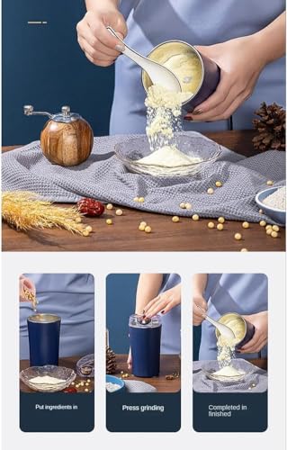 EKESHVAR Instant Mixer Electric Coffee Grinder – Wet & Dry Grinder for Spices, Seeds, Herbs, and Coffee Beans (Multi-Function)
