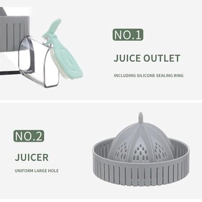JuiceGo Portable Electric Citrus Juicer – Cordless, USB Rechargeable Lemon & Fruit Squeezer (Travel-Friendly)