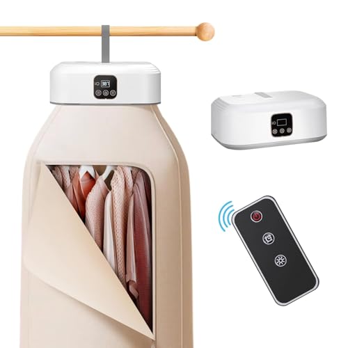 EcoDry Portable Electric Cloth Dryer – Foldable, Remote Control, Fast Drying Wardrobe System