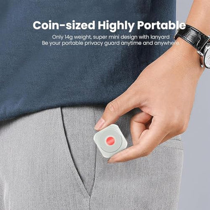 SpySafe Hidden Camera Detector – Wireless Anti-Spy Bug Finder & Lens Locator (Portable Security Gadget)