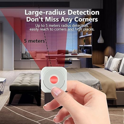 SpySafe Hidden Camera Detector – Wireless Anti-Spy Bug Finder & Lens Locator (Portable Security Gadget)