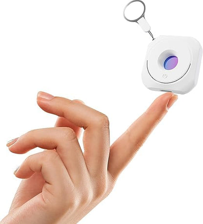 SpySafe Hidden Camera Detector – Wireless Anti-Spy Bug Finder & Lens Locator (Portable Security Gadget)