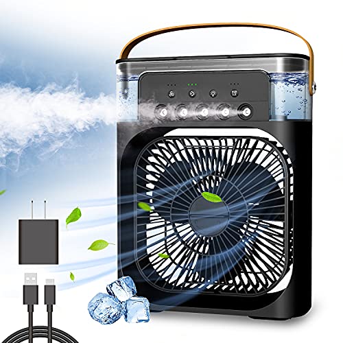 ArcticBreeze 3-in-1 Portable Air Cooler, Humidifier & Purifier – USB Rechargeable, Rapid Cooling