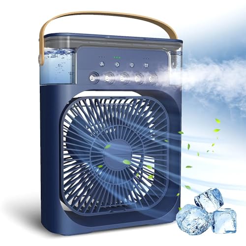 ArcticBreeze 3-in-1 Portable Air Cooler, Humidifier & Purifier – USB Rechargeable, Rapid Cooling